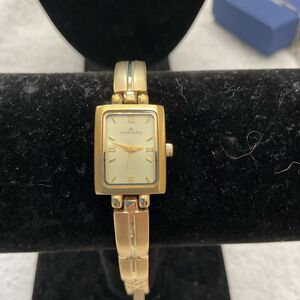 Anne Klein Gold Dress Watches Elegant Accessories Sz 6.75”